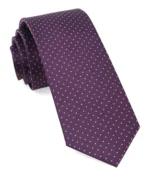 Mini Dots Azalea Tie