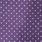Mini Dots Eggplant Tie - Image 4