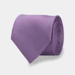 Grosgrain Solid Lavender Tie
