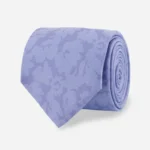 Refinado Floral Periwinkle Tie
