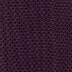 Pointed Tip Knit Eggplant Tie - Image 2